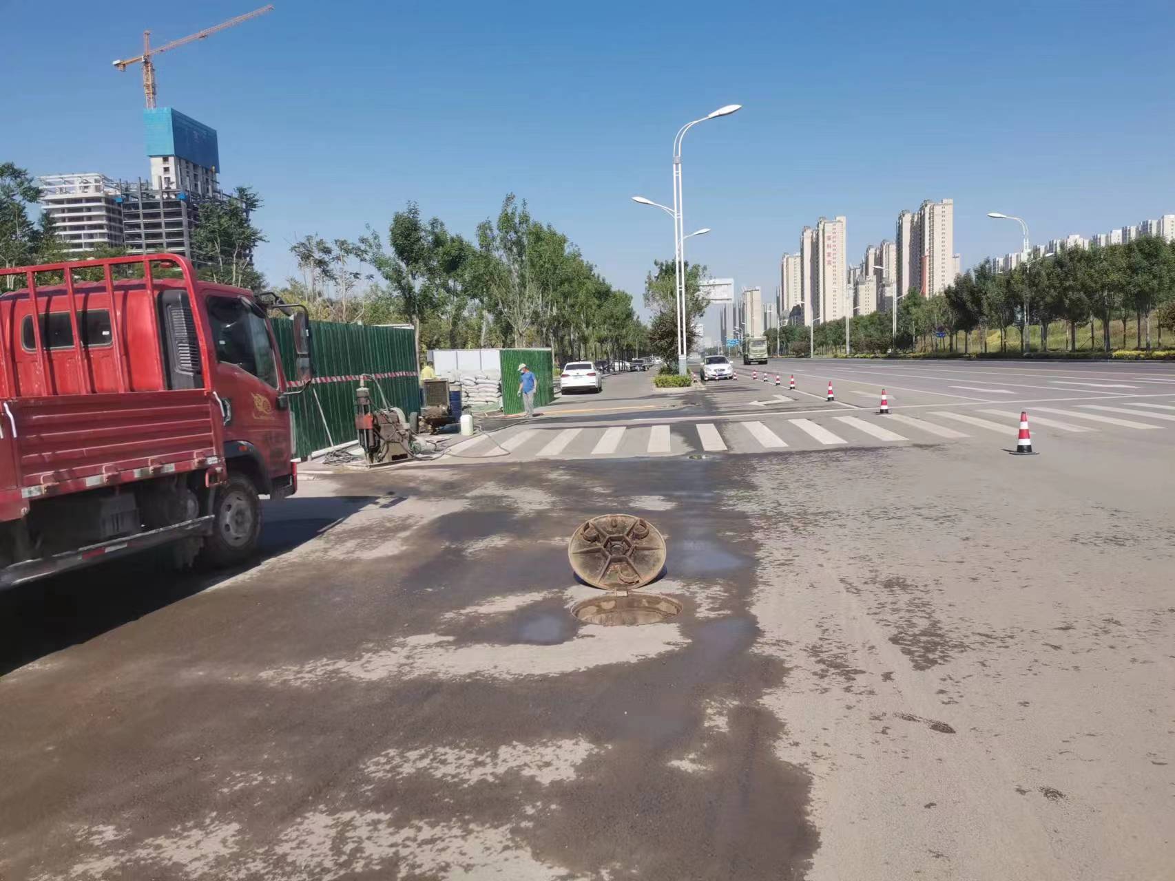 洛宁路面地基沉降注浆